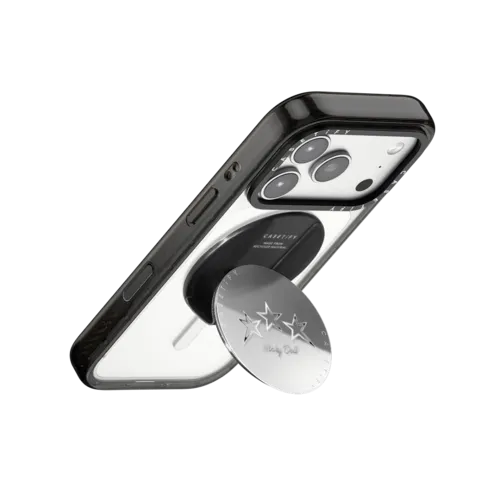 Nicky Stars | Snappy Grip Stand / Snappy Mirror Grip Stand MagSafe Compatible / Silver | Image 3