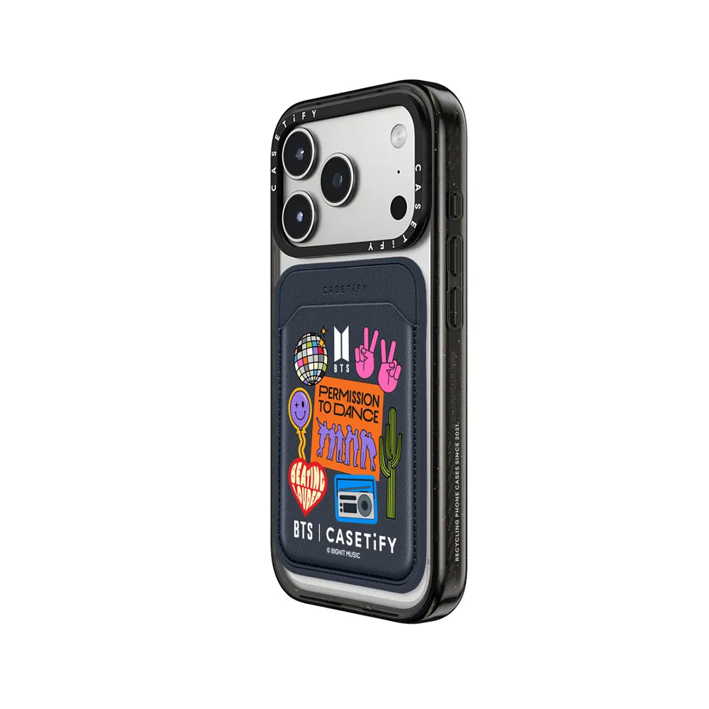 BTS Edition PTD Sticker MagSafe Wallet