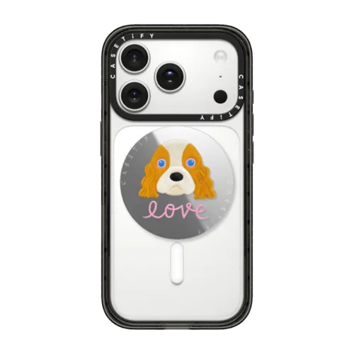 pet lover | Snappy Grip Stand / Snappy Mirror Grip Stand MagSafe Compatible / Silver | Image 1