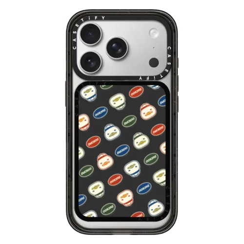 PATTERN DUCKOO | Snappy Cardholder Stand / Snappy Cardholder Stand MagSafe Compatible / Black | Image 1