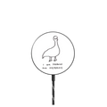 I Am Strange & Mysterious |   / PowerThru Magnetic Wireless Charger MagSafe Compatible / Black | Image 1