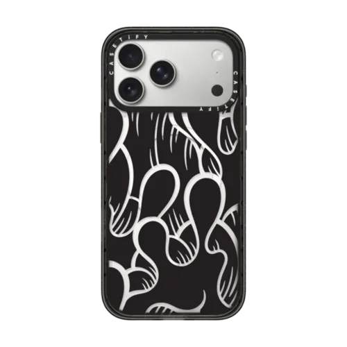 SUPER WAVY (BLACK) | iPhone 17 Pro Max / Impact Case MagSafe Compatible / Black | Image 1