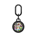 Lucky Cat and Fluffy Friends | AirTag 2 / AirTag Holder / Licorice | Image 1