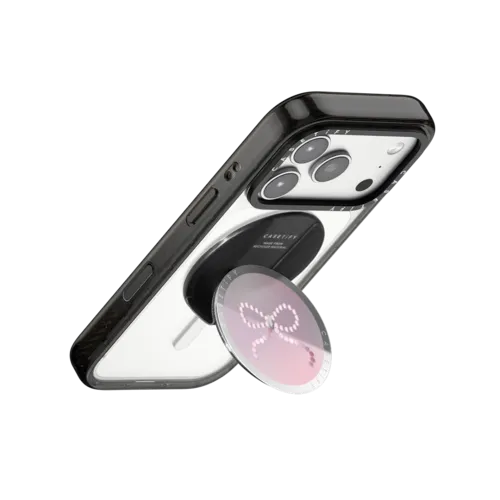Spring Rhyme Grip Stand | Snappy Grip Stand / Snappy Mirror Grip Stand MagSafe Compatible / Silver | Image 3