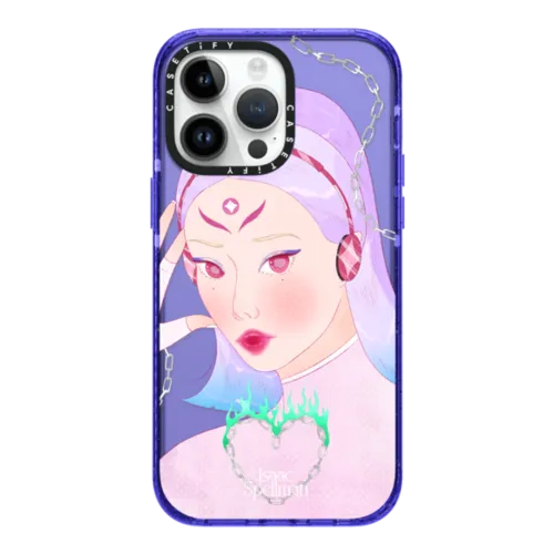 Heightened Sensitivity | iPhone 14 Pro Max / Impact Case / Peri Purple | Image 1
