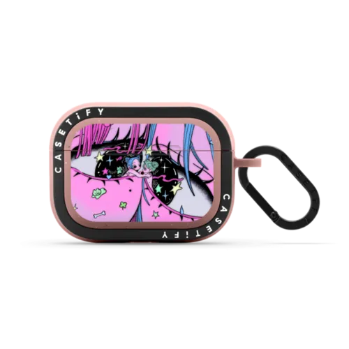 TELEPATHY | AirPods Pro 2 / Earbuds Bounce Case / Matte Dusty Rose | Image 1