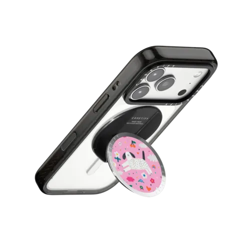 DOGGY | Snappy Grip Stand / Snappy Mirror Grip Stand MagSafe Compatible / Silver | Image 3