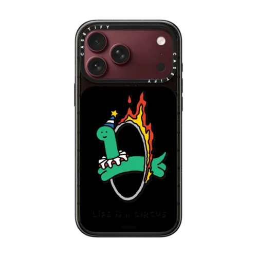 Life is a Circus Case | iPhone 18 Pro Max / Impact Case MagSafe Compatible - Glossy / Glossy Black | Image 1