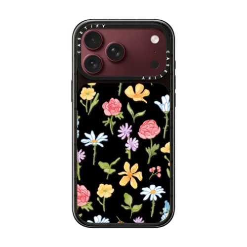 Wildflowers | iPhone 18 Pro Max / Impact Case MagSafe Compatible - Glossy / Glossy Black | Image 1