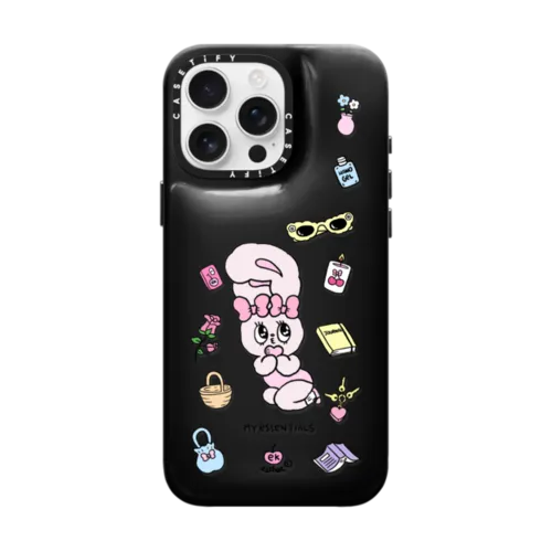 My Essentials | iPhone 16 Pro Max / Pillow Case / Phantom Black | Image 1
