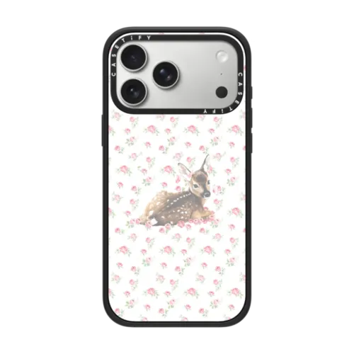 Rose fawn | iPhone 17 Pro Max / Impact Case MagSafe Compatible / Matte Black | Image 1
