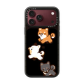 Trotting Trio by Pikarar | iPhone 18 Pro Max / Impact Case MagSafe Compatible - Glossy / Glossy Black | Image 1