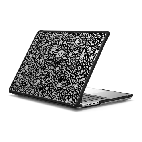 Boneyard | MacBook Pro 14-inch (M1 - M5) / MacBook Impact Case / Black | Image 1