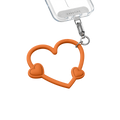 Heart Phone Wristlet - Heart Orange | Image 1