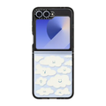 Cute Clouds | Galaxy Z Flip6 / Impact Case / Black | Image 1