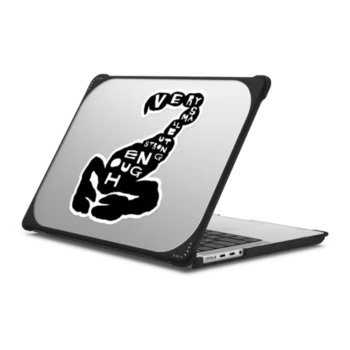 INAP SCOLPION | MacBook Pro 14-inch (M1 - M5) / MacBook Bounce Case / Black | Image 1