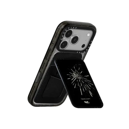 REMNANTS OF LIGHT | Snappy Cardholder Stand / Snappy Cardholder Stand MagSafe Compatible / Black | Image 3