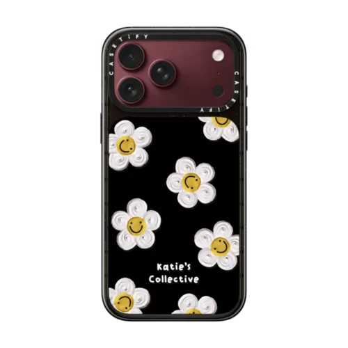 Daisy by Katie-s Collective | iPhone 18 Pro Max / Impact Case MagSafe Compatible - Glossy / Glossy Black | Image 1