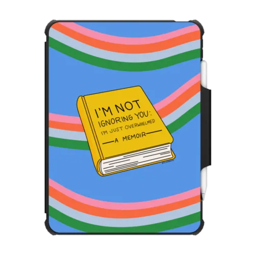 I'm Not Ignoring You by Oh So Graceful | iPad Pro 11-inch (3rd/4th gen) / iPad Impact Folio Case / Black | Image 1