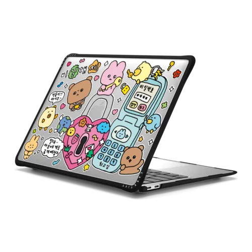 SECRET UNLUCKED | MacBook Air 13-inch (M1 / Intel) / MacBook Impact Case / Black | Image 1
