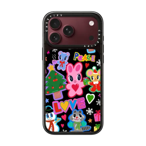 Xmas love | iPhone 18 Pro Max / Impact Case MagSafe Compatible - Glossy / Glossy Black | Image 1