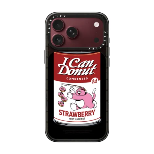 I CAN DONUT | iPhone 18 Pro Max / Impact Case MagSafe Compatible - Glossy / Glossy Black | Image 1