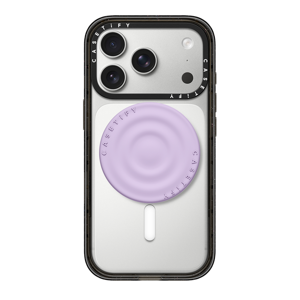 Snappy Ripple Grip Stand MagSafe Compatible - Lavender | Image 1