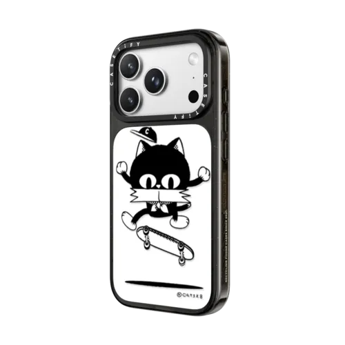 Do a kickflip | iPhone 18 Pro Max / Impact Case MagSafe Compatible - Glossy / Glossy Black | Image 2
