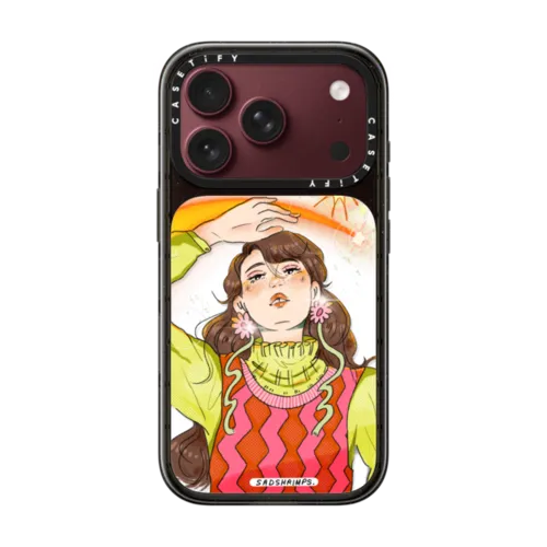 Shooting Stars by SADSHRIMPS | iPhone 18 Pro / Impact Case MagSafe Compatible - Glossy / Glossy Black | Image 1