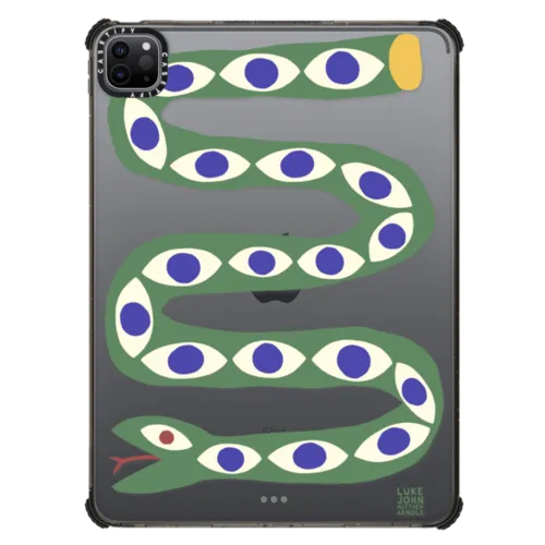 Serpent Sees by LJMA | iPad Pro 11-inch (3rd/4th gen) / iPad Impact Case / Black | Image 1