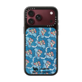 V&A Rococo Edit, Silk Wildflowers Case | iPhone 18 Pro Max / Impact Case MagSafe Compatible - Glossy / Glossy Black | Image 1