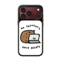 no thoughts by sad potato club | iPhone 18 Pro Max / Impact Case MagSafe Compatible - Glossy / Glossy Black | Image 1