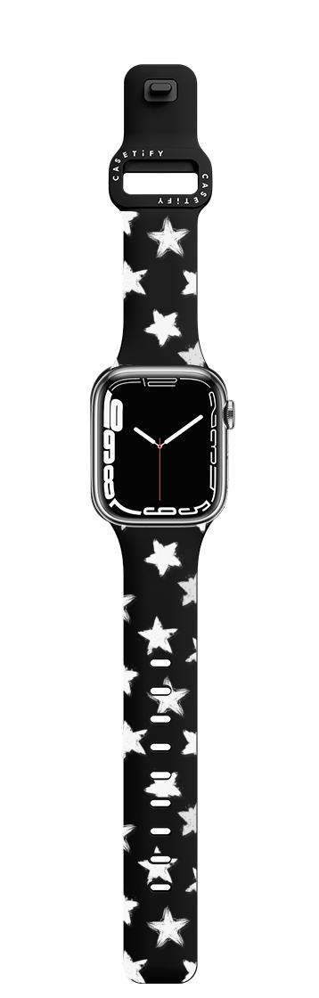 Star Marks | Apple Watch Series 7-9 (45mm) / Impact Band / Black | Image 1