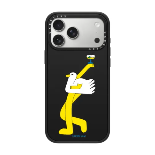 Long Leg Larry | iPhone 17 Pro Max / Impact Case MagSafe Compatible / Matte Black | Image 1