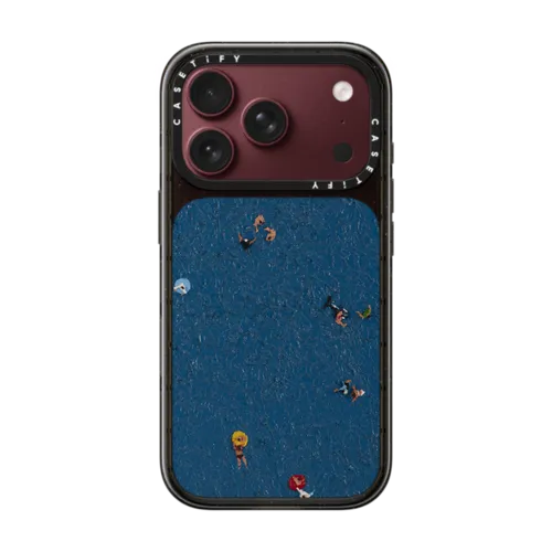 Floating People #2 | iPhone 18 Pro / Impact Case MagSafe Compatible - Glossy / Glossy Black | Image 1