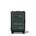 Custom Suitcase | 21" Carry-On Suitcase / Bounce Suitcase / Matte Black | Image 1