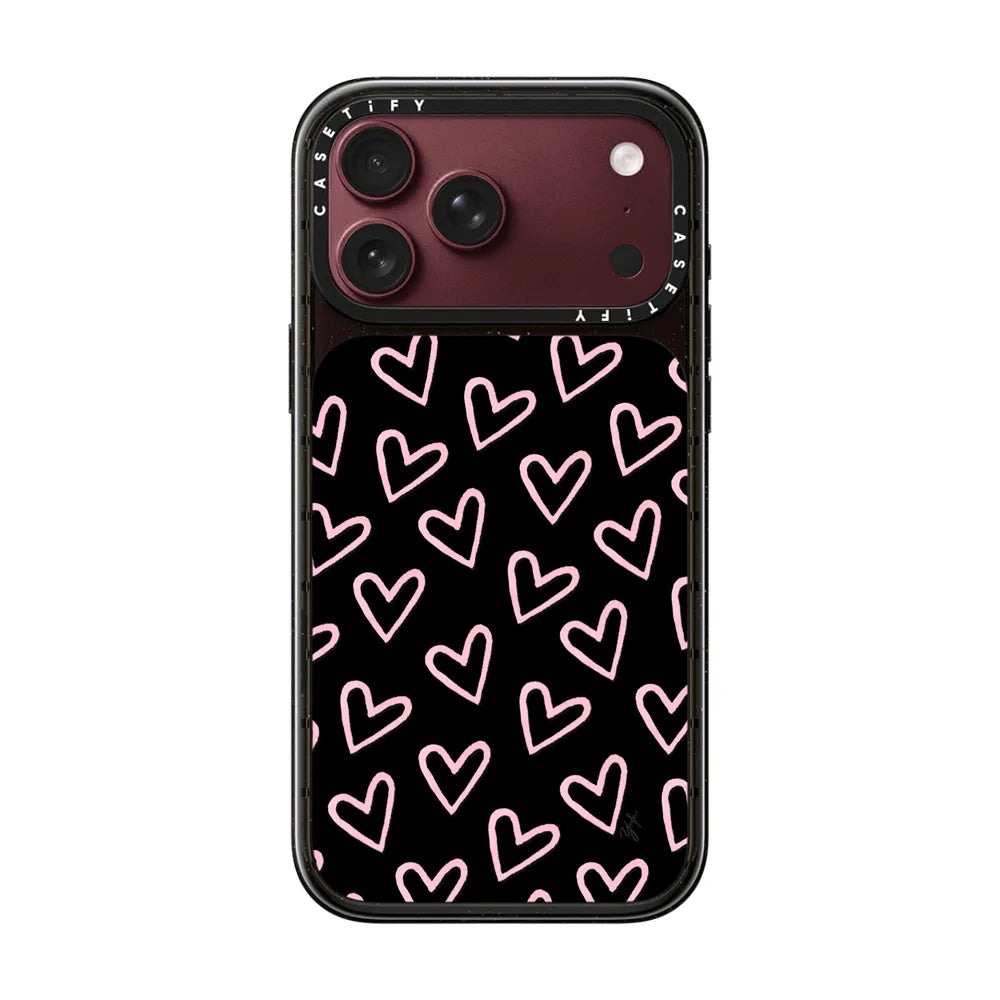 HEARTS / Light Pink Thin (Transparent)  | Image 1