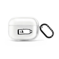 Low Battery | AirPods Pro 2 / Earbuds Impact Case / Frost | Image 1