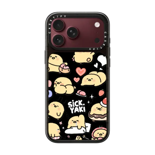 sickyaki mix | iPhone 18 Pro Max / Impact Case MagSafe Compatible - Glossy / Glossy Black | Image 1