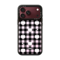sweet pink mochi plaid | iPhone 18 Pro Max / Impact Case MagSafe Compatible - Glossy / Glossy Black | Image 1
