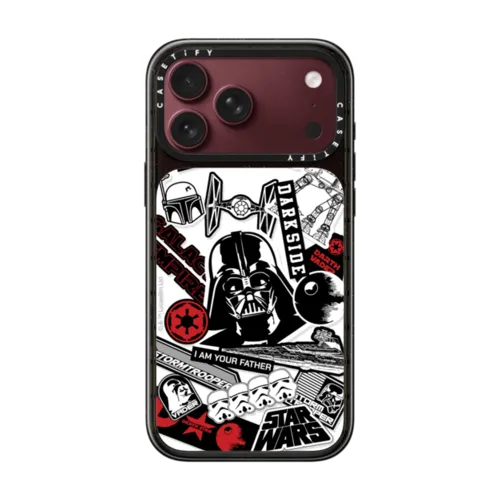 Power of the Dark Side - Sticker Case | iPhone 18 Pro Max / Impact Case MagSafe Compatible - Glossy / Glossy Black | Image 1