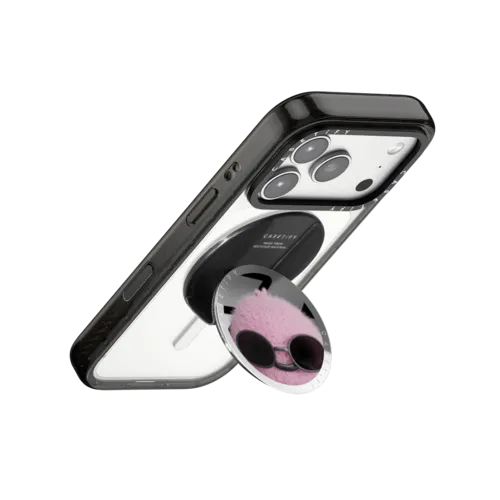 NANG in Sunglasses | Snappy Grip Stand / Snappy Mirror Grip Stand MagSafe Compatible / Silver | Image 3
