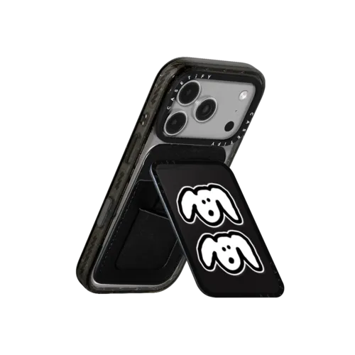 ECOSYSTEM DOG | Snappy Cardholder Stand / Snappy Cardholder Stand MagSafe Compatible / Black | Image 3