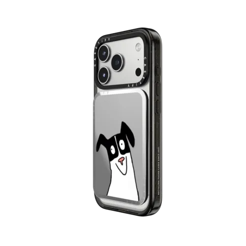 Le Chien Snappy Cardholder Stand  | Snappy Cardholder Stand / Snappy Mirror Cardholder Stand MagSafe Compatible / Silver | Image 2