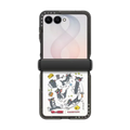 Tom Pattern Case | Galaxy Z Flip8 / Impact Magnetic Case / Black | Image 1