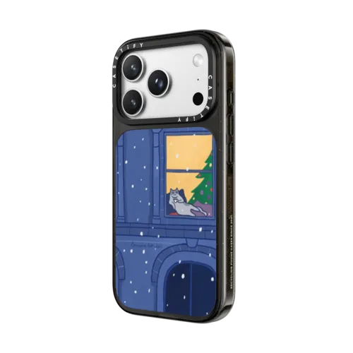 PARISIAN CAT | iPhone 18 Pro Max / Impact Case MagSafe Compatible - Glossy / Glossy Black | Image 2