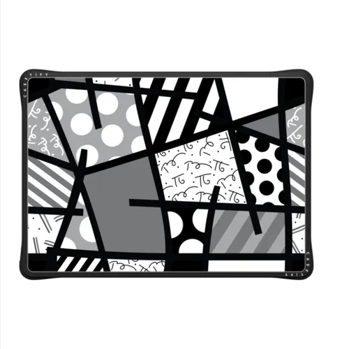 BLACK LANDSCAPE BY ROMERO BRITTO | MacBook Pro 14-inch (M1 - M5) / MacBook Impact Case / Black | Image 2