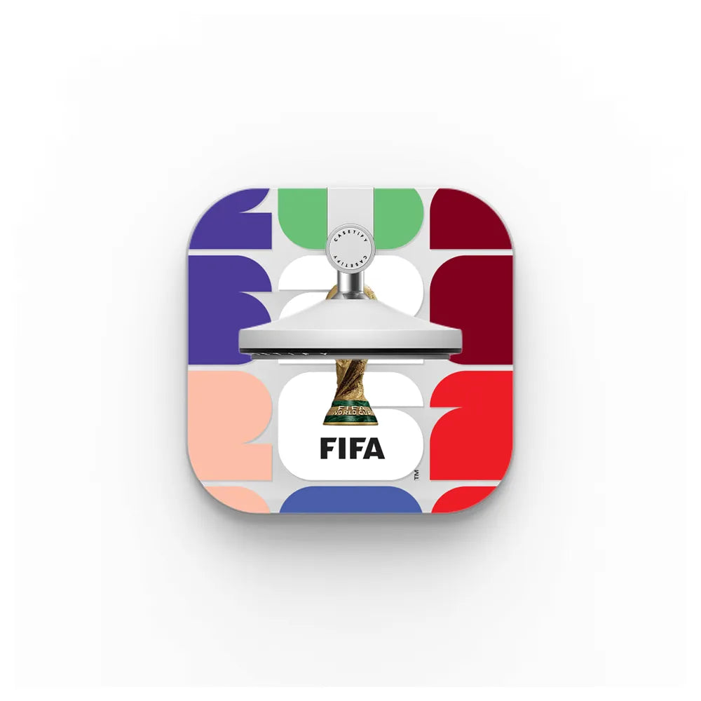 FIFA WORLD CUP 26 PATTERN POWERTHRU 2-IN-1 CHARGING STAND