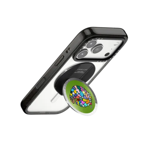 Pangolin by BC Grip Stand | Snappy Grip Stand / Snappy Mirror Grip Stand MagSafe Compatible / Silver | Image 3
