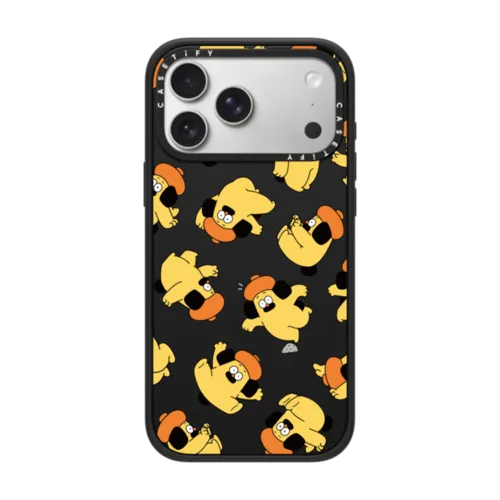 Pon Pattern Case | iPhone 17 Pro Max / Impact Case MagSafe Compatible / Matte Black | Image 1